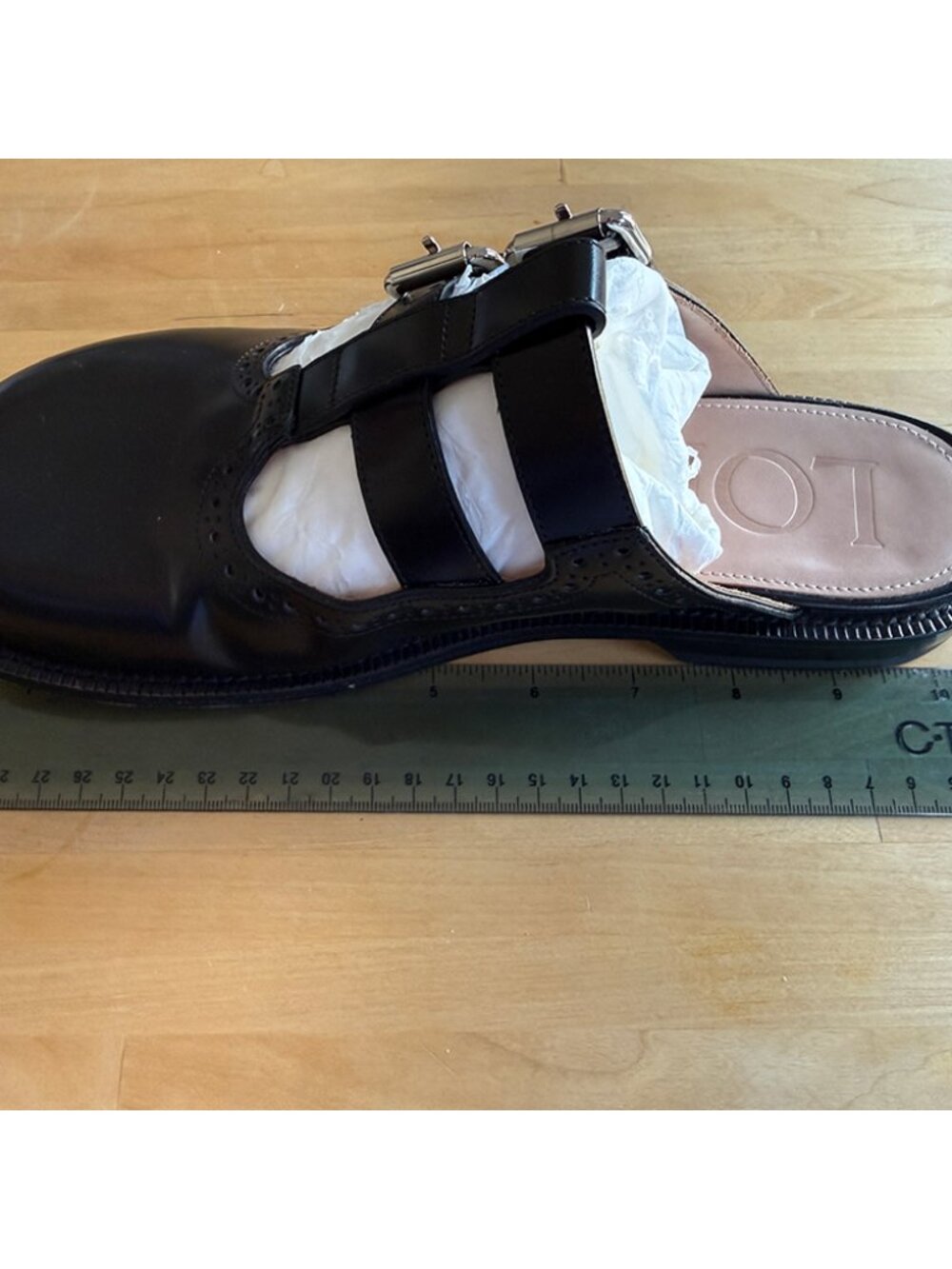 Loewe Campo Mary Jane Mules Black size 39 - Picture 12 of 12